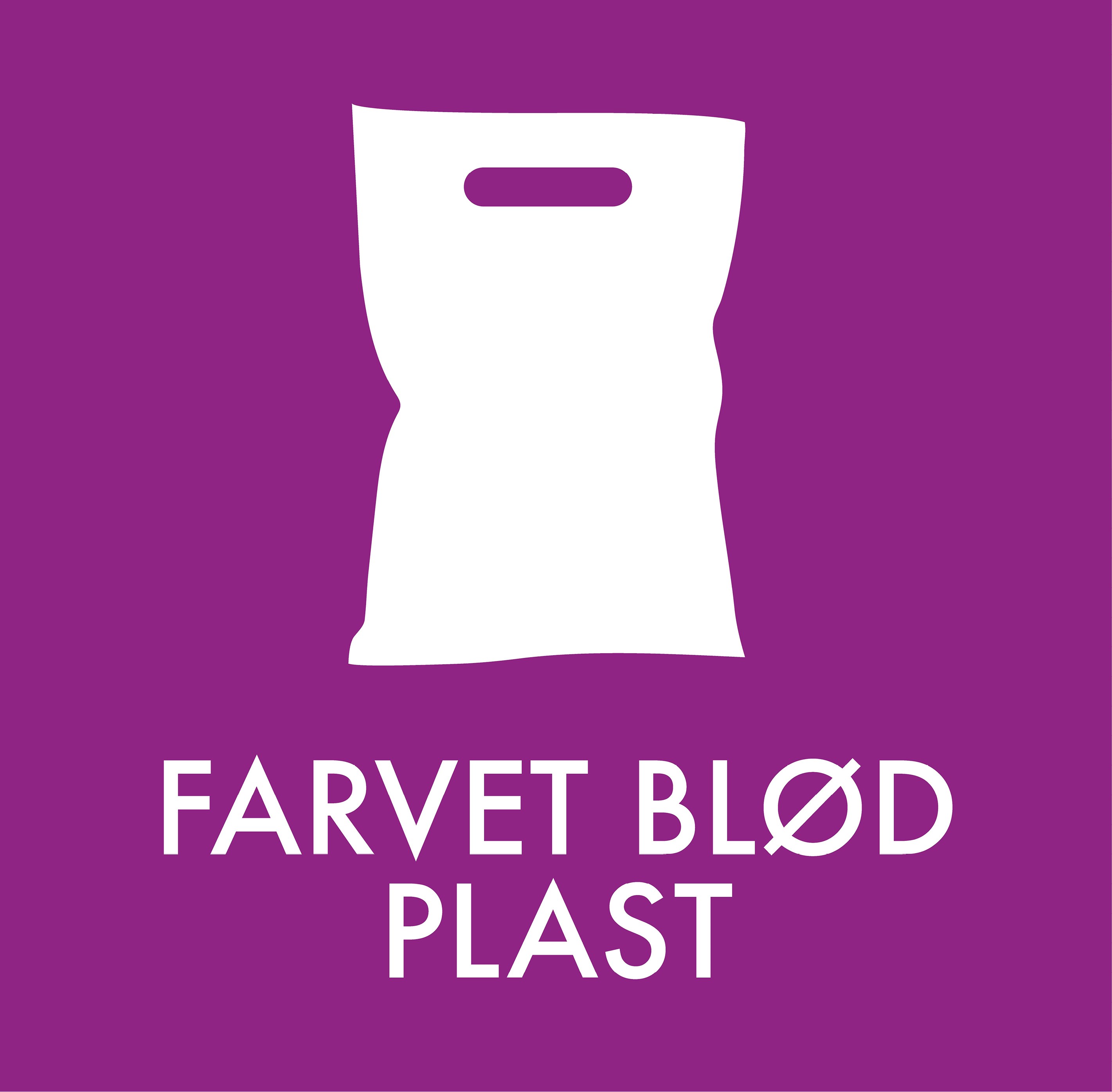 Farvet blød plast-ikon