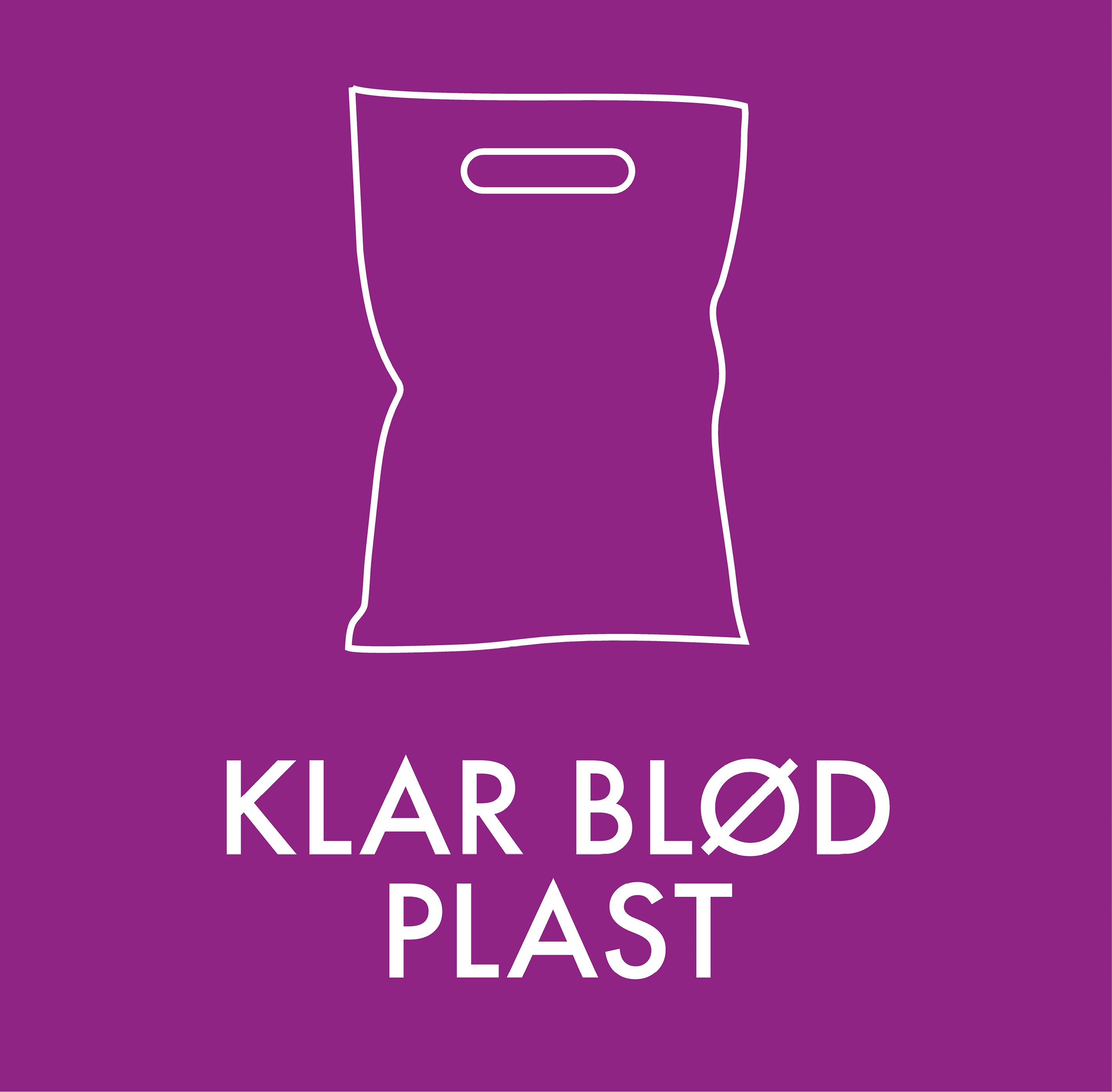 Klar blød plast-ikon