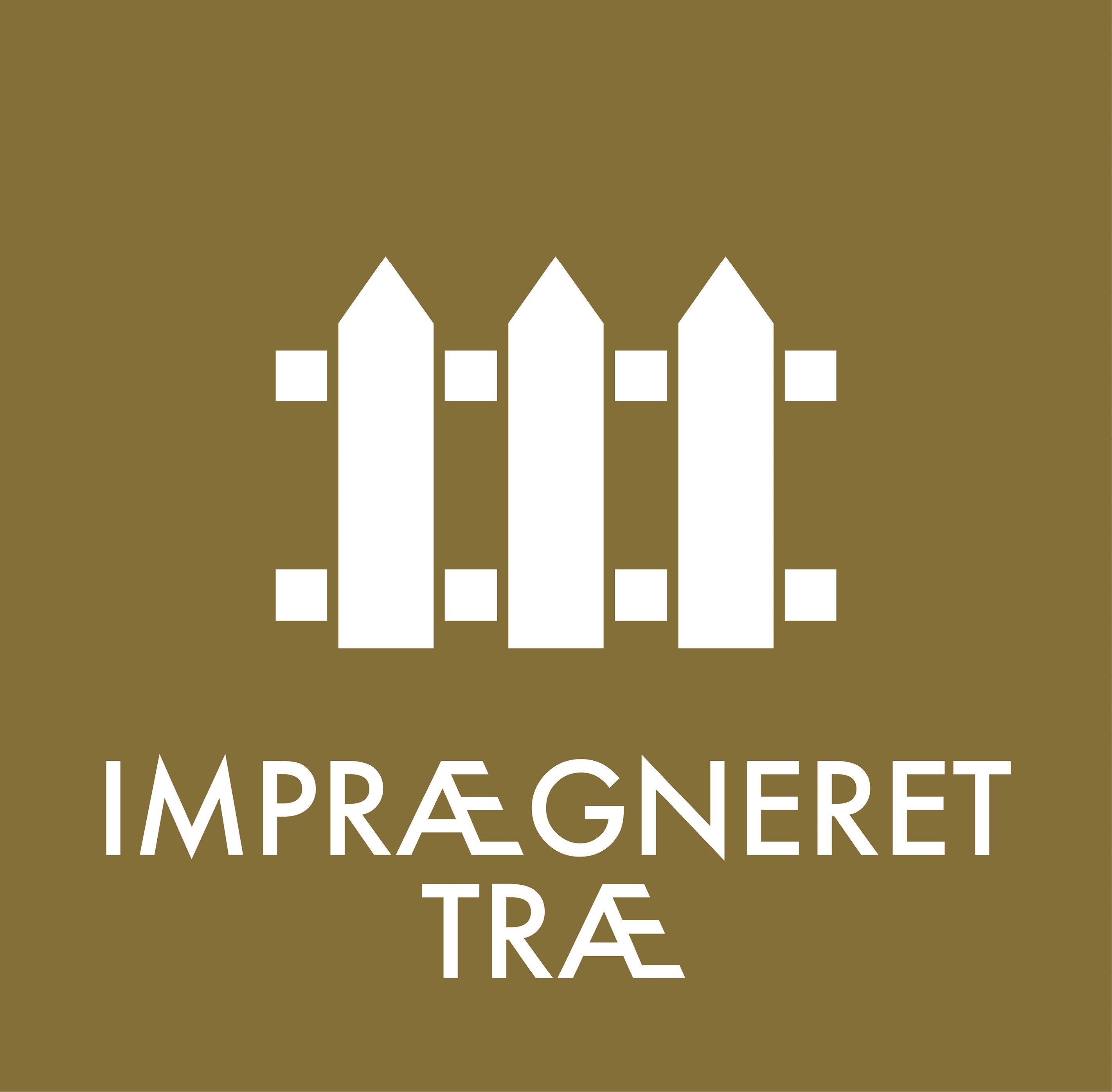 Imprægneret træ-ikon